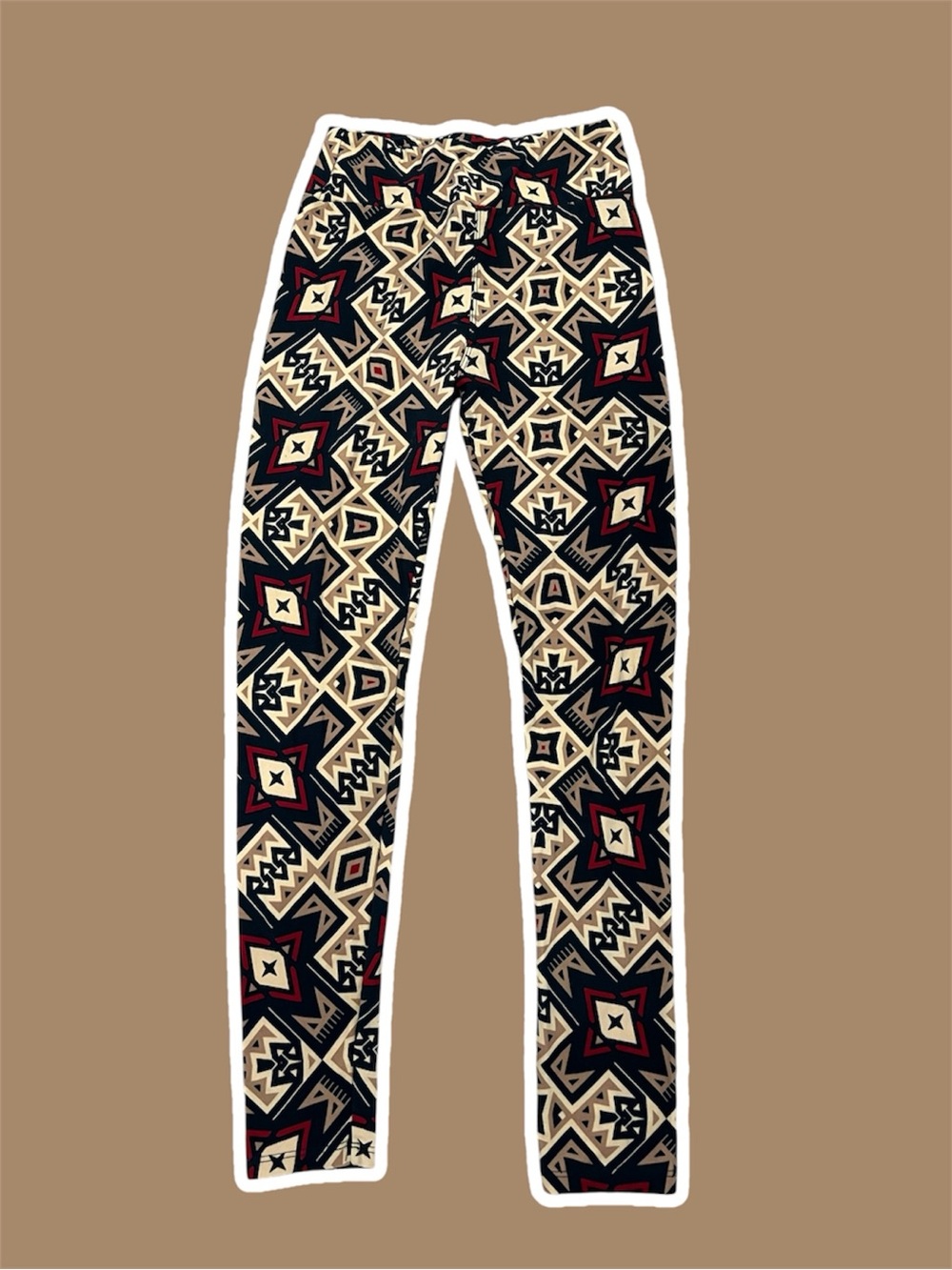 ⚪️LULAROE: Women’s one size, stretchy multicolor tribal pattern leggings⚪️